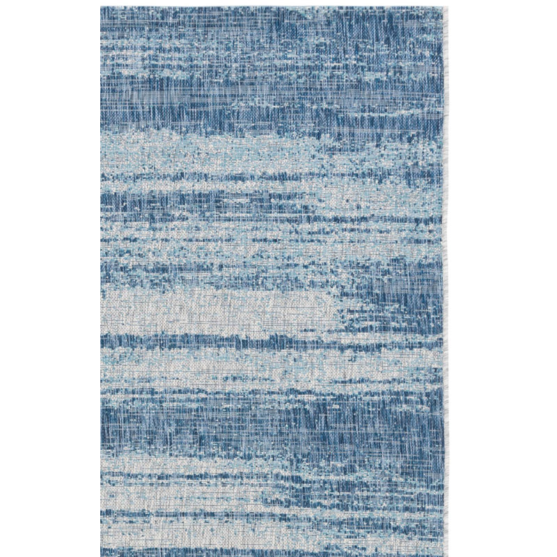 Tapis intérieur / extérieur abstrait Placerville Performance, Rectangle 5 pi 3 po x 7 pi 7 po