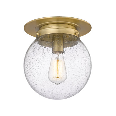 Torreys Glass Flush Mount