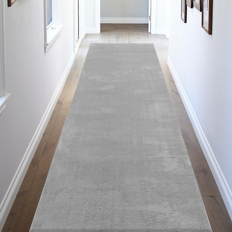 Caius Solid Colour Area Rug, Runner 100 x 400cm