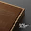 Mid-Century Modern Brown Abstract Polygon - ensemble de 2 reproductions sur toile flottantes-98554081-98554084