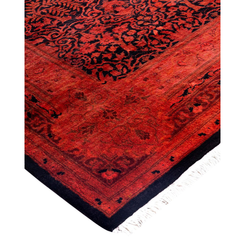 Overyed One-of-a-Kind Runner 3' X 10'7" Hand Knotted Area Rug