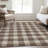 Premium Machine Washable Prisco Brown Rug-1831009970