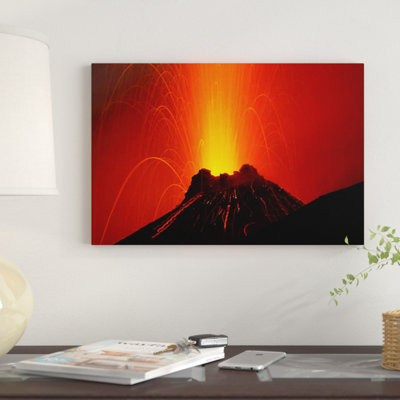 " Stromboli Eruption, Aeolian Islands, North Of Sicily, Italy I " by Martin Rietze