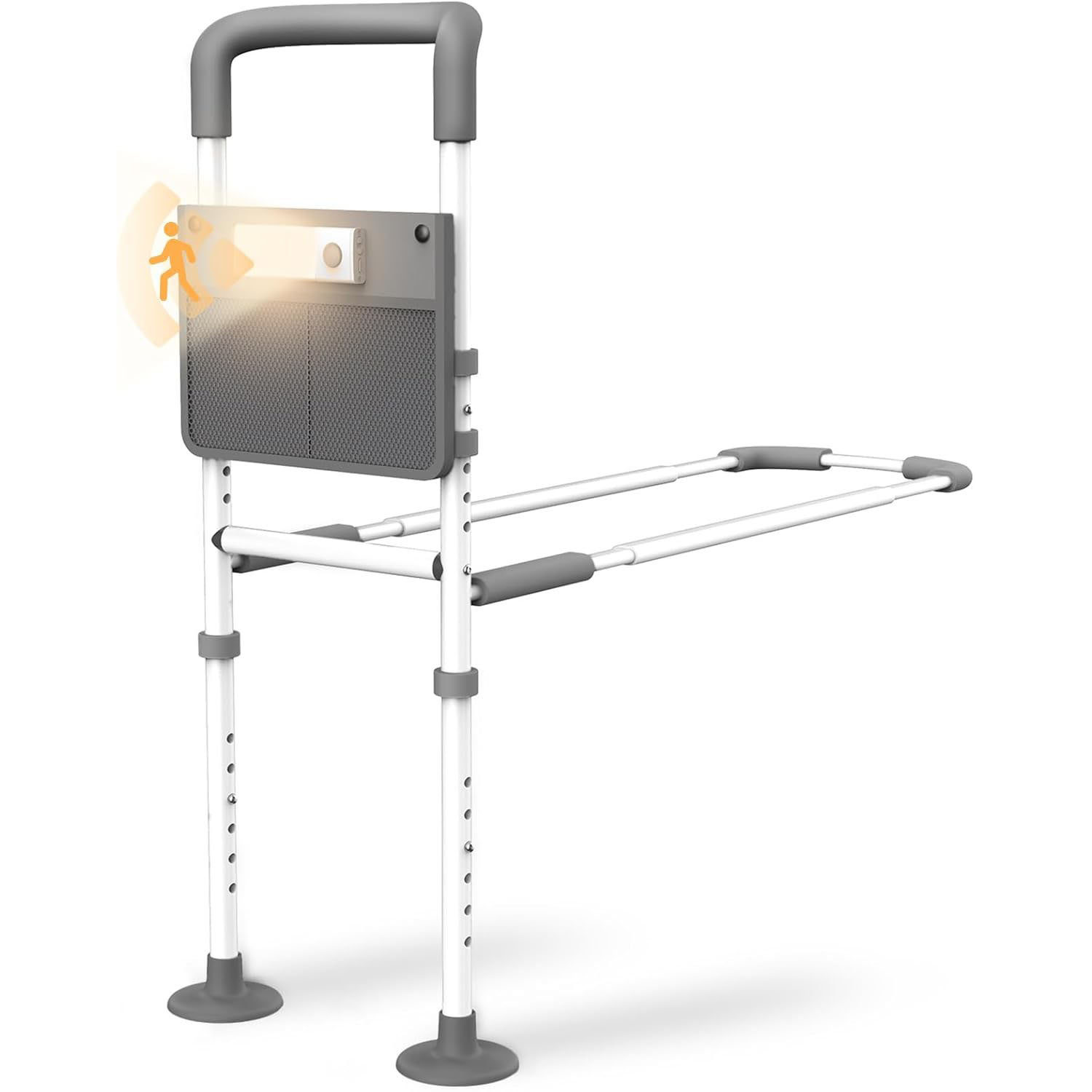 SIPIROT Safety Bed Rails for Elderly Adults – Bedside Assist Grab Bar ...