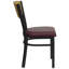 Chaise de restaurant en métal Prompton-2120824039
