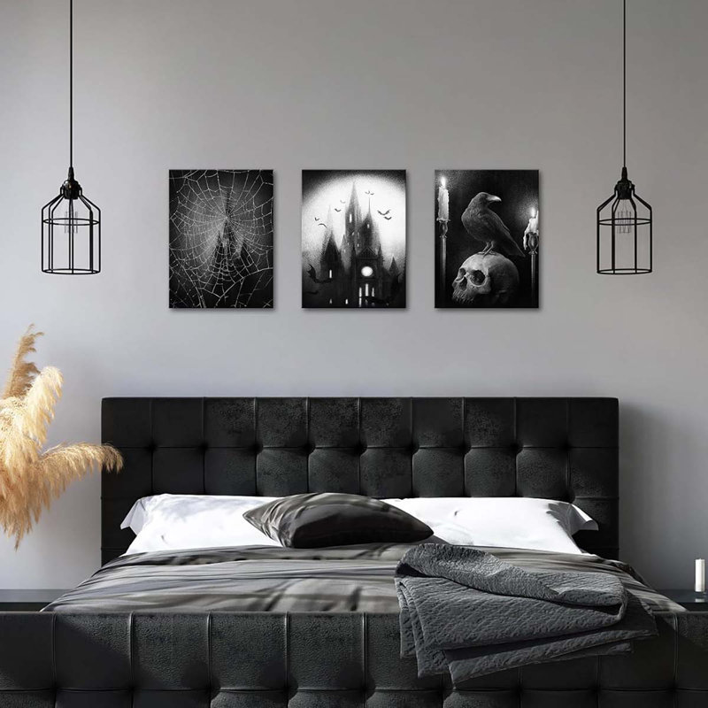 3 Piece Wrapped Canvas Print, 40cm H  x 30cm W