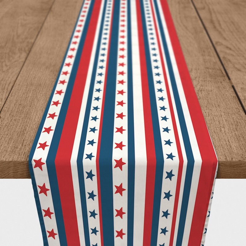 Vislobokov Flag Table Runner, 72" L x 16" W