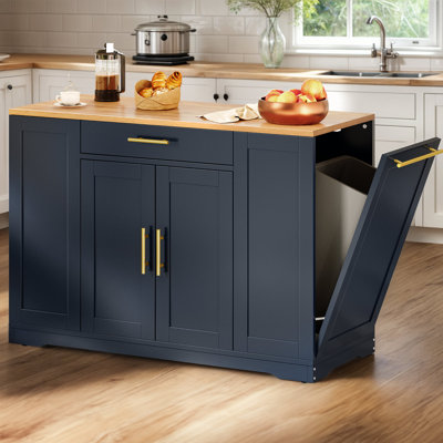 Cushing 53.1 " W Kitchen Island
