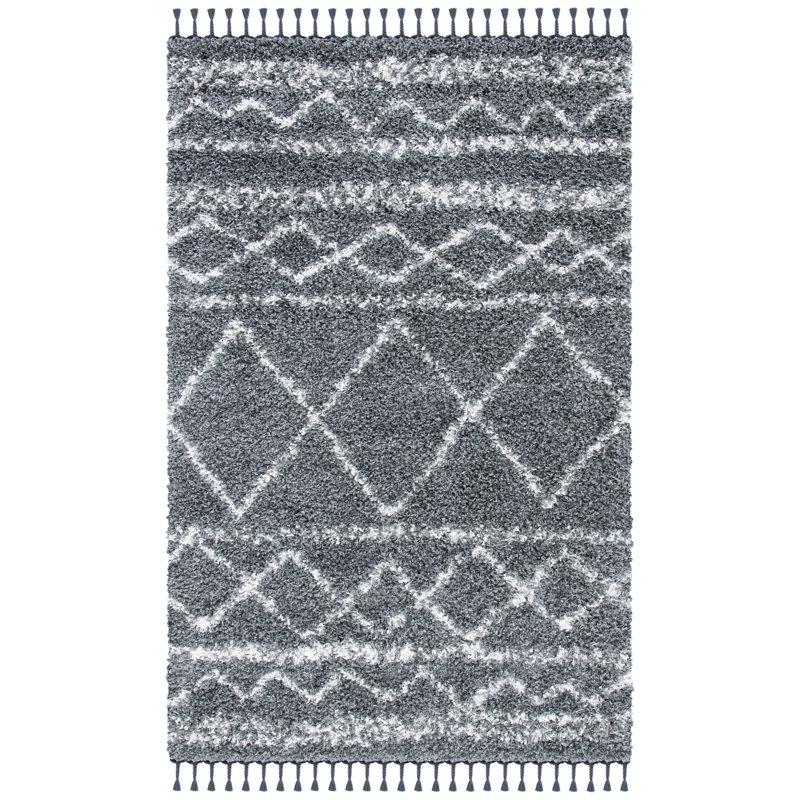 Gilley Pro Lux Shag 400 Performance Southwestern Rug, Rectangle 9' x 12'
