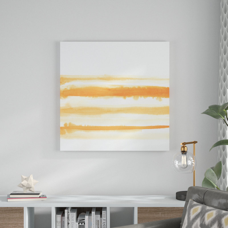 «Spectrum Echo III», peinture sur toile, H 12 po x l 12 po, Toile tendue