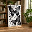 Twin Butterflies Minimalist - Print-136719980-136719981