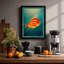 Ornamental Fish Modern 1 Piece Single Picture Frame Wall Art-136688628-136688625