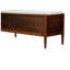 Banc d'appoint avec rangement et coussin rembourré