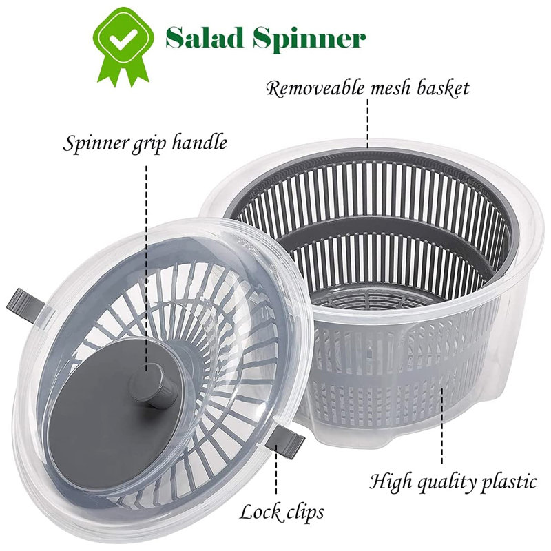 Belfry Kitchen Fareham Plastic Salad Spinner