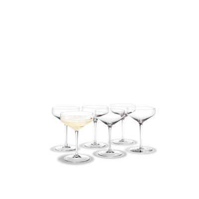 Perfection Cocktail Glass, Clear, 6 Pcs.