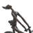 Levan Polystone Bicycling People Bronze Decorative Sculpture with Copper Texturing