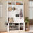 Delenna Hall Tree 39.37'' Wide with Bench and Shoe Storage-78065245