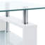 Table basse Table de bout Canapé Table Meuble de salon Verre trempé-1536448135