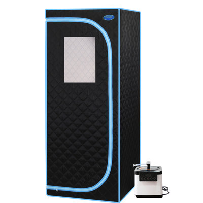 Home Steam Detox - Improve Blood Circulation 31.5 Inch Depth Blue Portable Therapy 150F Maximum Temperature 14.25 Carton Height