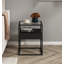 Elenna Glass Top Frame End Table