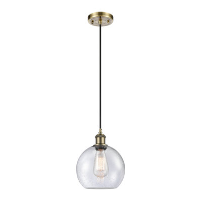 1 - Light Single Drop Pendant Pendant