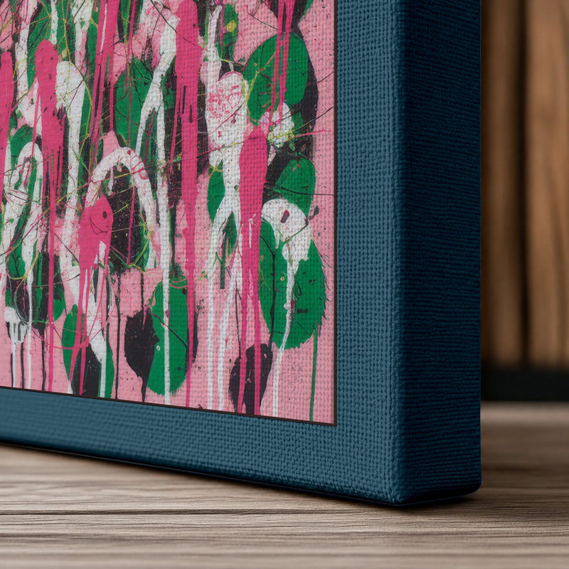 Print, 30x20 - 76.2 x 50.8 cm, Teal Border