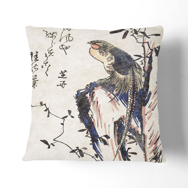 Square Throw Cushion, 40cm H x 40cm W x 15cm D, White