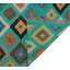 Tapis décoratif de Ivoire en laine Kilim géométrique artisanale hults