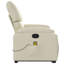 Fauteuil de massage inclinable électrique en similicuir-1878585624