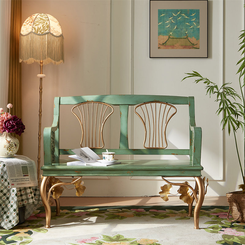 Banc vert American Retro