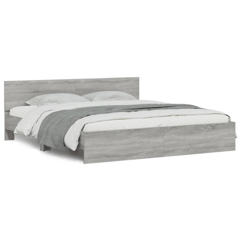 Cadha Bed, Grey Sonoma