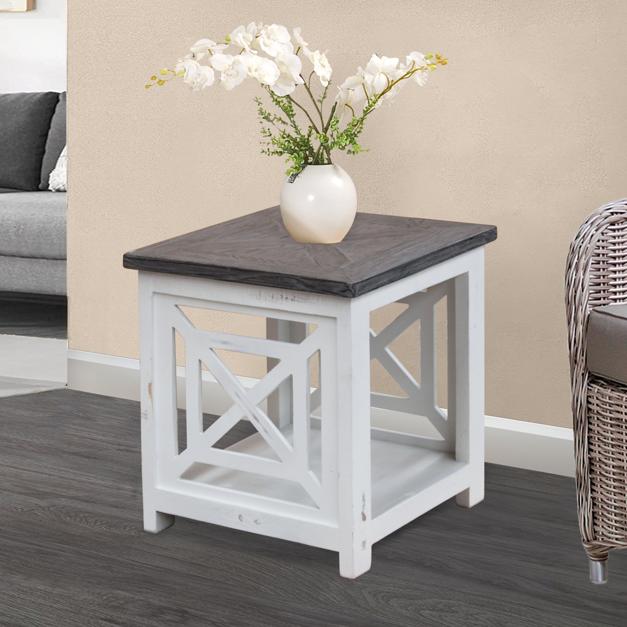 Gracie Oaks Savannah Side Table | Wayfair