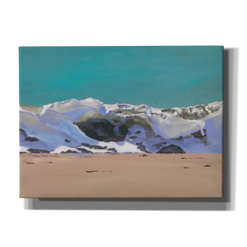 «Shore Break 1» par Stephen Newstedt, H 40 po x l 54 po x P 1,5 po