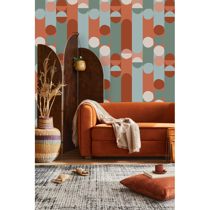 Panneau de papier peint Belissa, Vinyle, L 10,4 po x l 25 po