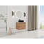 Meuble-lavabo mural 24 po avec lavabo d'art en céramique et porte à fermeture en douceur 24 po-121938623