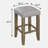 Upholstered Counter Stool
