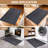 Heavy Duty Commercial Door Mat - Waterproof Non-Slip Low-Profile Entry Rug - Durable, Easy to Clean, Fade Resistant - For Indoor Outdoor Office or Home Entrance - Gray, 24" x 36"-913392211