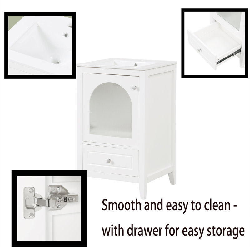 Meuble-lavabo de 20 po avec lavabo