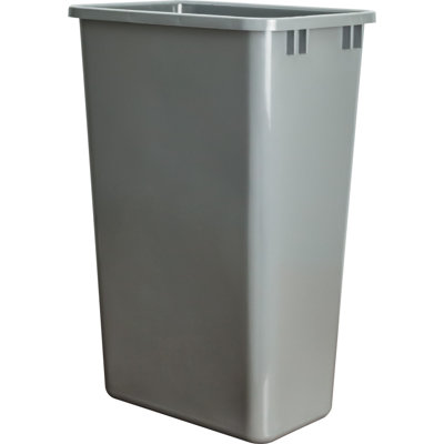 Plastic Open Kitchen Trash Can