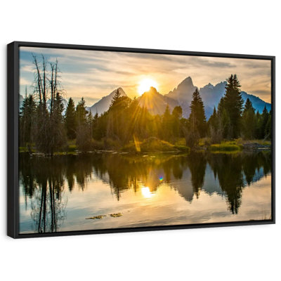 Nature «Grand Teton Dramatic Sunset»