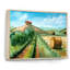 Paysage de récolte champêtre - Peinture sur toile-67358696-67358719