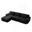 Canapé modulaire en L en forme de L avec siège profond et repose-pieds mobile-635448714-635448717-635448727