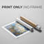 CV FLORAL Series - Impression sur toile seulement - NON-CADRE