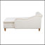 Chaise longue d'intérieur de style Chesterfield avec rangement, revêtement en velours moelleux, garniture cloutée et accoudoirs bouclés pour plus de confort et d'élégance.-653963764