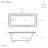 Voltaire 48" x 32" Alcove Bathtub-97812438-42124364