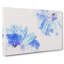 Two Blue Flowers - Wrapped Canvas Print-56661515