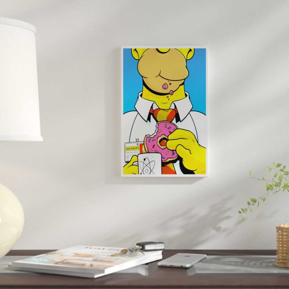 Homer simpson canvas -  Italia