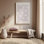 Mauve Bauhaus Composition, affiche I, toile tendue