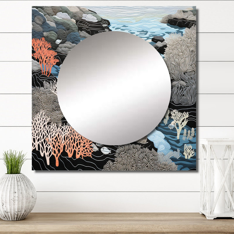 Miroir carré Iric, 29 po x 29 po