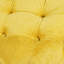 Fabrication jaune - Durabilité durable Le velours de style moderne ajoute une touche de classe